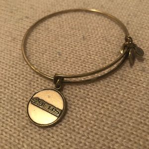 Alex & Ani 49ers charm bracelet